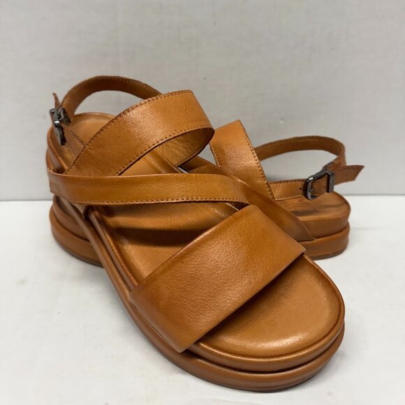 Miz Mooz Women's Ankle Strap Sandals Brancy 37 EU, 7 US #A-73 - Picture 1 of 3